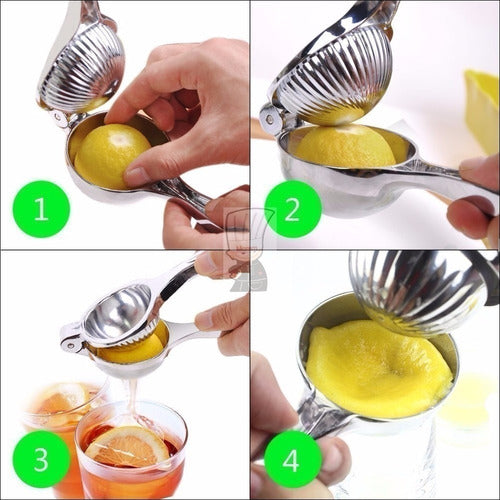 Professional Stainless Steel Manual Hand Juicer for Bartenders 5