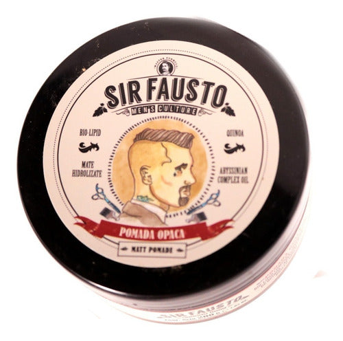 Sir Fausto Opaca Pomade for Hair Repair Texture 100ml 0