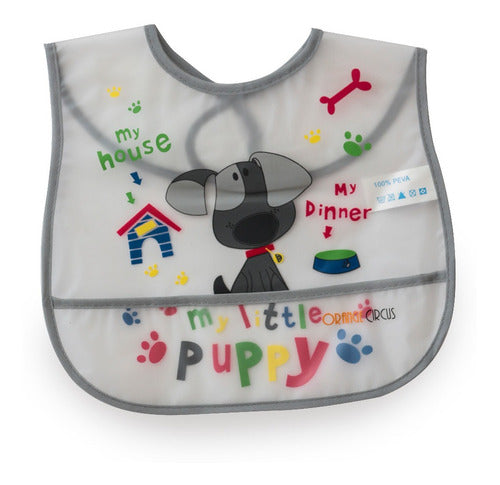 Love Waterproof Vinyl Bib Without Sleeves Pocket 8921 1