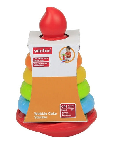 Stackable Sweet Rainbow Cakes Winfun 0