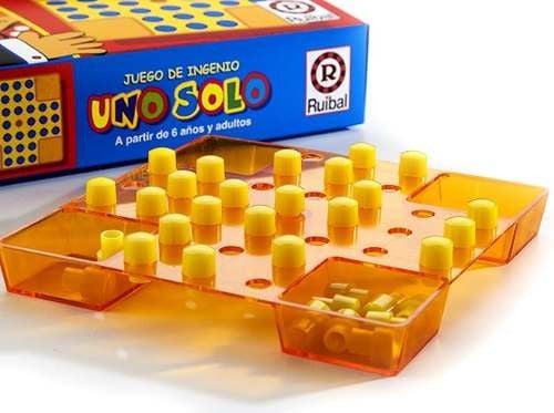 Original Ruibal Uno Solo Abstract Logic Game 4