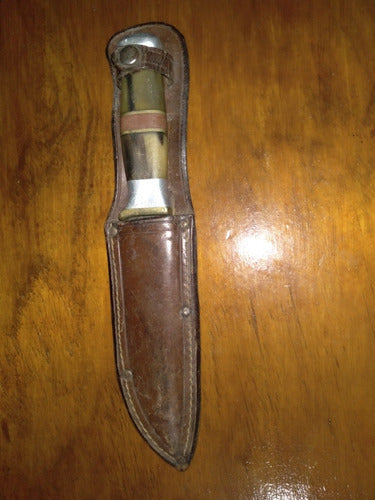 Cuchillo De Monte Acero Al Carbón Imp. Hoja  15 Ctm 0