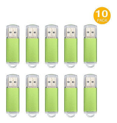 10pcs USB 2.0 Flash Drives 1GB Storage Flash Thumb 1