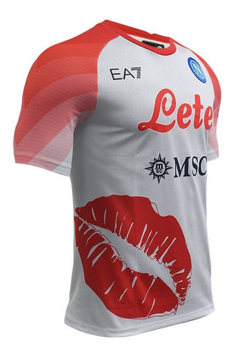 SSC Napoli EA7 2023 Valentine's Day Edition T-Shirt - Adult 1