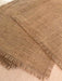 ALCOLEA-DECO Pack of 12 Individual Burlap Placemats with Fringes 0