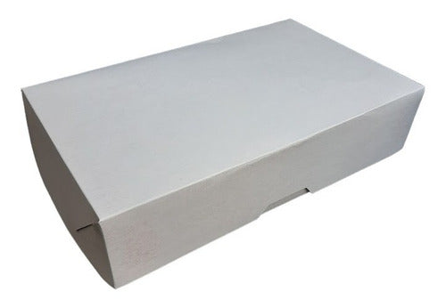 Cien Watts Caja P/alfajor Bi Faz Blanca/kraft (24x15,5x5,5) X 10 Und 0