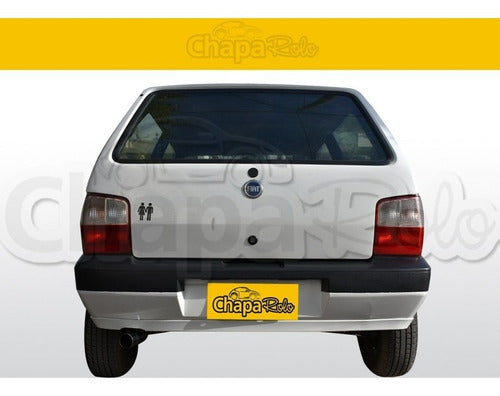 Paragolpe Trasero Fiat Uno Fire 2006-2007-2008-2009 1