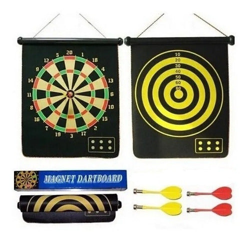 Magnetic Reversible Target Set + 4 Darts 5066 0