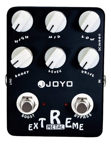 Joyo Jf17 Extreme Metal Crunch De Alta Ganancia Con 3band Eq 0