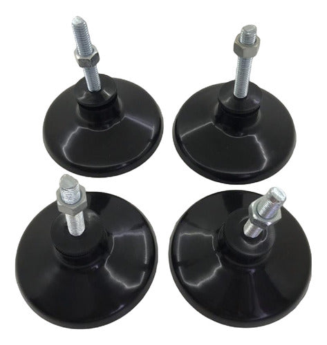 Silboreventos Kit 4 Adjustable Oscillating Feet for Pool Tables 4