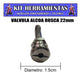 KIT HERRAMIENTAS Chromed Straight Valve Alcoa Auto Truck 3