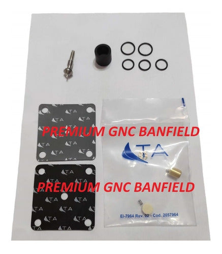 Kit Reparación Regulador Gnc Tomasetto Achille Ppa 5ta Gen 0