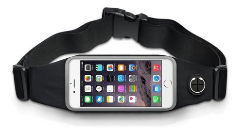 Rinonera Expandable Running Waist Pack for Cell Phone, Keys, and Documents 0