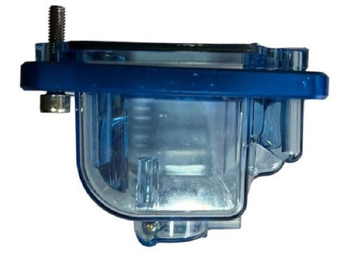 GENÉRICA Transparent Blue Carburetor Bowl for Guillotine 28 32 34 M 0