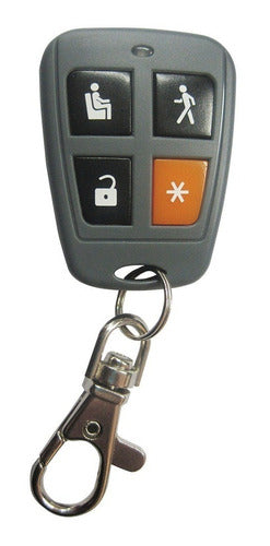 X-28 Alarmas Control Remoto Alarma Domiciliaria TX4R 4 Teclas 0