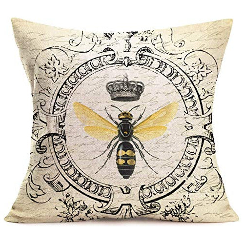 Royalours Throw Fundas De Almohada Vintage Moderno Francés Q 0