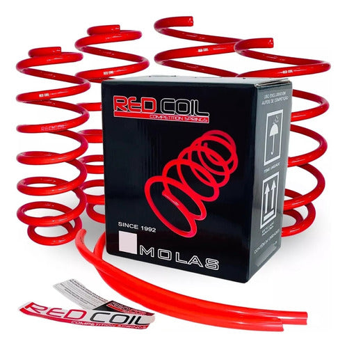 Kit 4 Molas Esportivas Red Coil Gol G5 . G6. G7 1.0 Rc 918 0