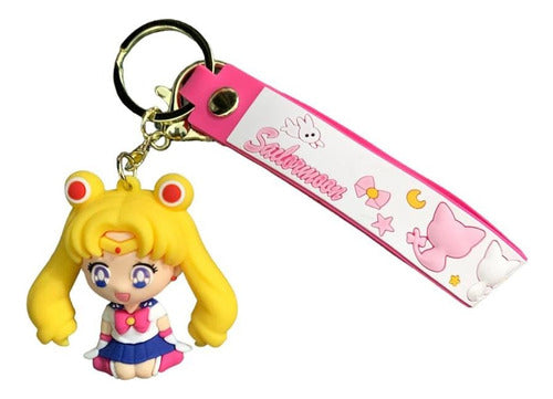 Imported 3D Rubber Keychain Sailor Moon 0