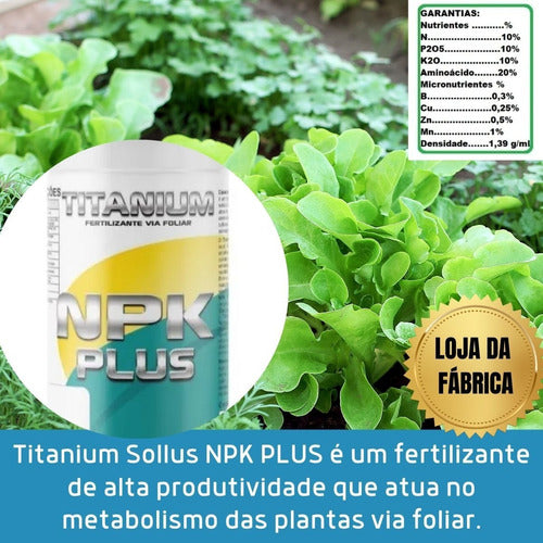 Adubo Fertilizante Npk Plus Titanium Grão Feijão Soja 7 Lt 3