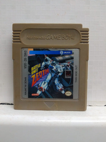 Juego Battle Unit Zeoth Para Game Boy Color Original 0