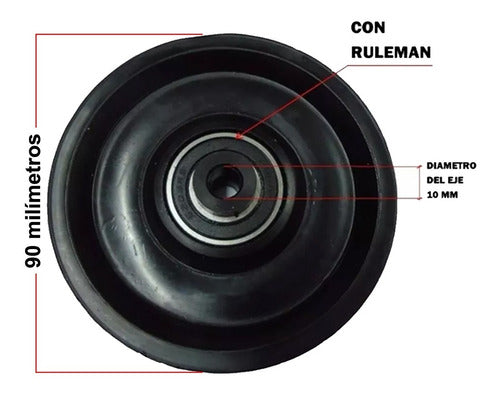 Genetic Pulley for Multigym 90 mm Replacement for Gyms 1