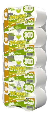 Bolson Papel Higiénico Newpel 30m X 10 Unidades Hoja Simple 0