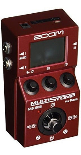 Zoom Ms-60b Pedal De Bajos Multi-stomp 0