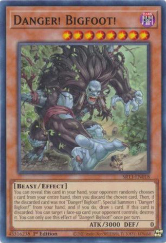 Konami Danger! Bigfoot! - Sr13 - Common 0