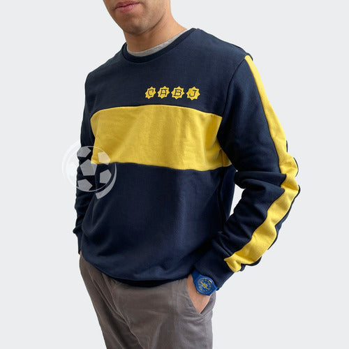 Boca Juniors Oficial Rustico Cuello Redondo Sweatshirt 1