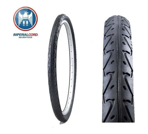 Set of 2 R26 Imperial Cord Tires 26 Inch Black Cruiser 1