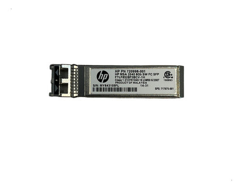 Gbic Hp 8gb Sw  Sfp 720998-001 717875-001 Ftlf8528p3bcv-1h @ 0