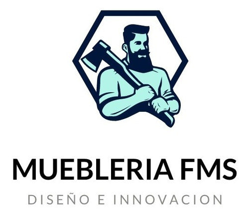 MUEBLERIA FMS Functional Bookshelf 1