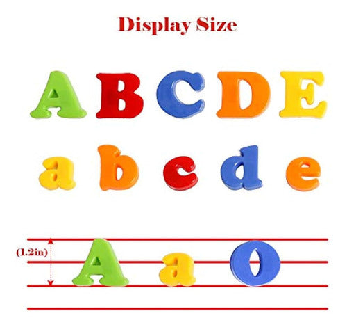 Usatdd Refrigerator Magnet Letter and Number Set 3