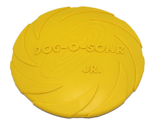 BP Floating Natural Rubber Frisbee - 18cm Diameter 0