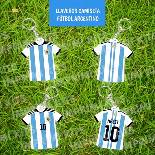 Imprimi Kits Plantillas Llaveritos Camiseta Futbol Para Sublimar Polimero 4