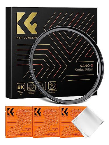 K&F Concept 67mm To 82mm Step-Up Lens Filter Adapter Ring 0