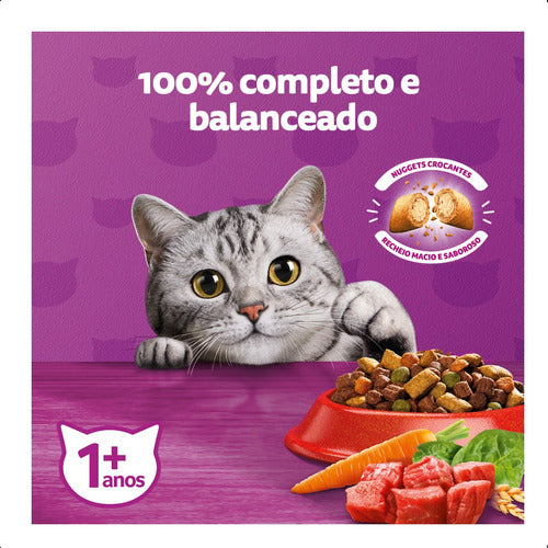 Whiskas Sachê Filhote Cx Com 20 Und Sabor Frango Ao Molho 4