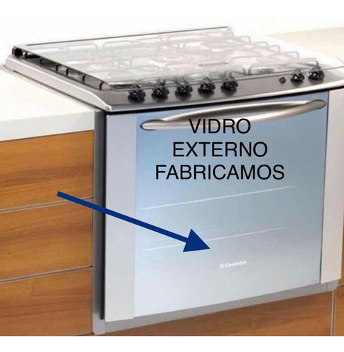 Vidro Externo Do Forno Sob Encomenda Base De Troca 76etx 0