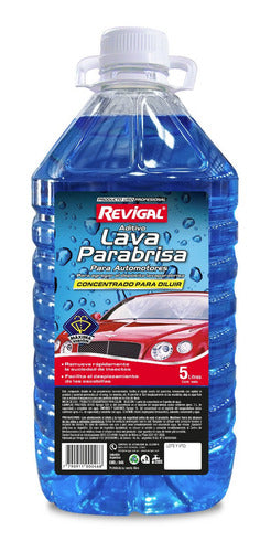 Lavaparabrisa Concentrado  X 5 L Revigal Rinde 30 Litros 0