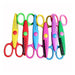 Set of 6 Scissors with Decorative Cuts for Crafts and Fine Motor Skills 3