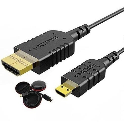 Cable Ultra Delgado Y Flexible Hyper Slim Micro Hdmi A Hdmi 0