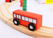 Yo Sí Puedo Wooden Train Track 48 Pieces Compatible with Trencity 5