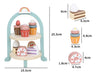 UB Wooden Pastry Set Display Cupcakes Cake AK0144 1