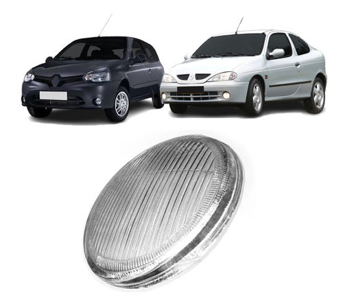 Left Auxiliary Light Glass Renault Clio 2 Megane Coupe 0