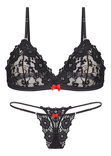 Angel Ane 7802. Adjustable Lace Set Pack of 3 0