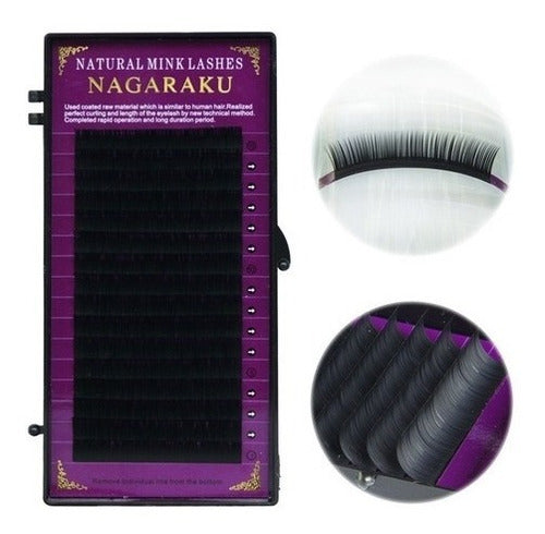 Nagaraku Eyelash Extensions 12mm 0.20 C Lefemme 0