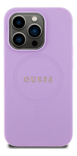 Funda Guess Para iPhone 15 Pro Magsafe Purpura 1