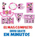 Kit Imprimible Candy Bar Minnie Rosa El Mas Completo 1