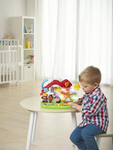 Brinquedo Educativo Sonoro Nova Fazendinha Bilíngue - Chicco 7