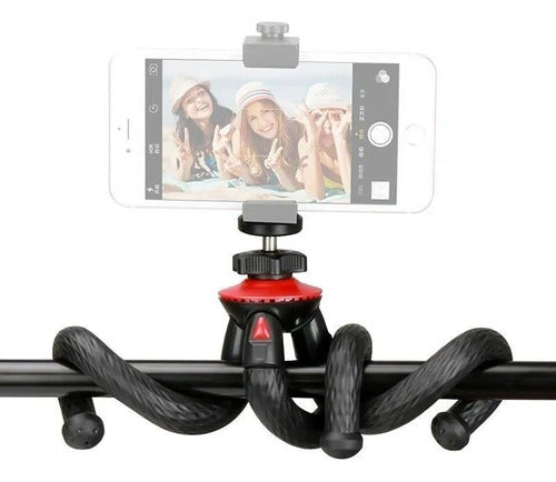 Spider Octopus Tripod 17cm GoPro Cellphone with Included Head 12